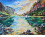 Remembering Gros Morne-3, Oil on Canvas